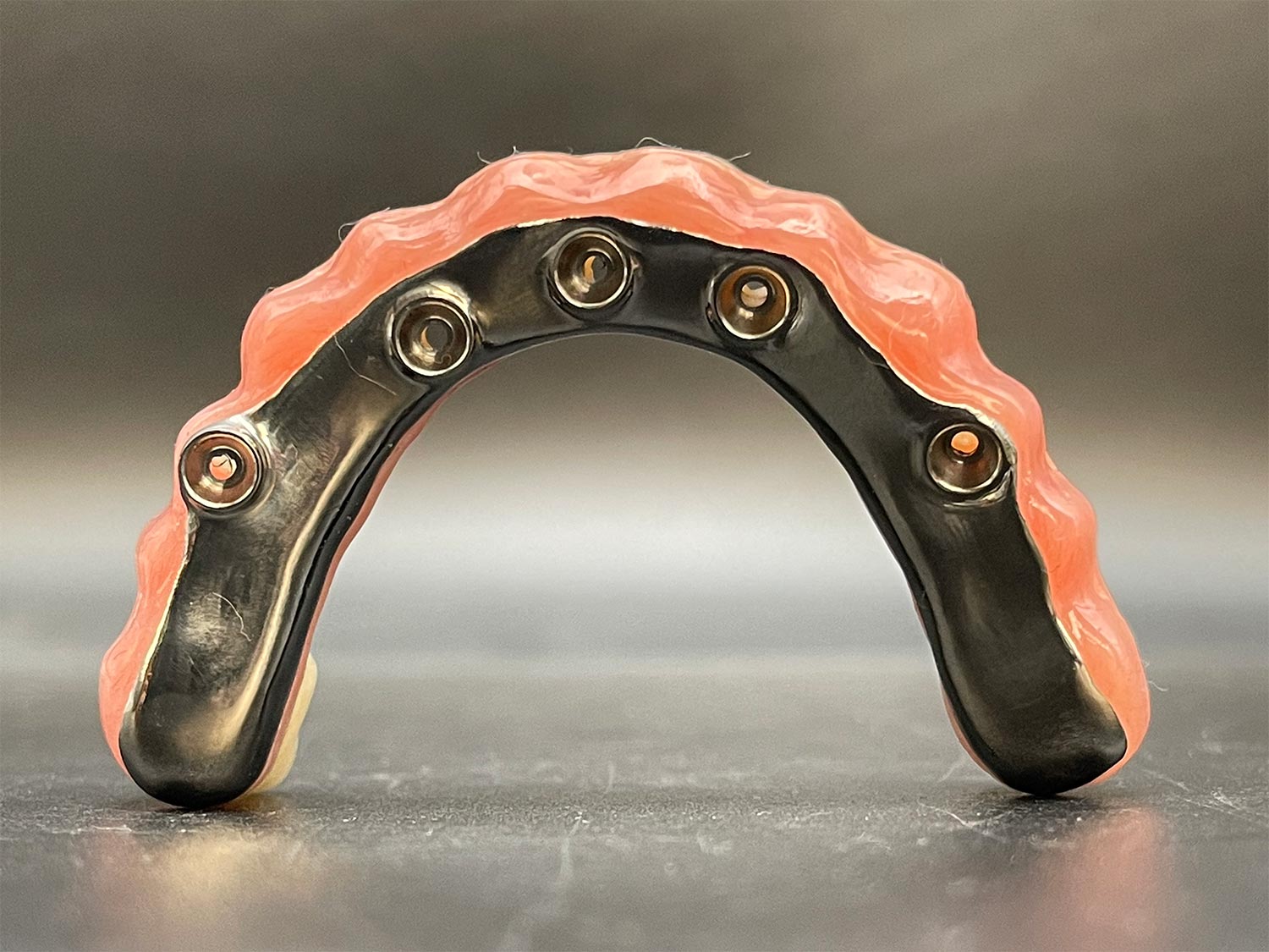 PMMA Provisional Restoration Hybrid PMMA Dental Bridge milled pink or acrylic no teeth debonding